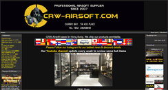 Desktop Screenshot of crw-airsoft.com